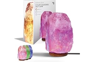 Sharper Image Himalayan Salt Crystal LED Color Changing Lamp