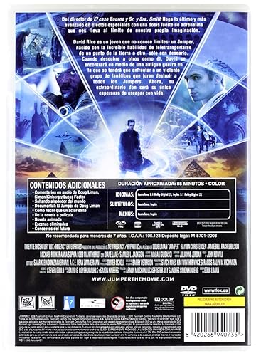 Amazoncom Jumper Dvd Movies Tv