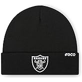 FOCO NFL Mens NFL Team Logo Basic Beanie Hat