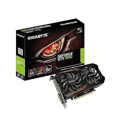 Gigabyte Geforce GTX 1050 2GB GDDR5 128 Bit PCI-E Graphic Card (GV-N1050OC-2GD)
