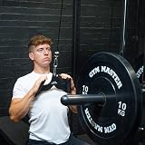 GYM MASTER Lat Pull Down Attachment Set of 5 Max Grips - 200kg Load view 3