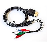 Old Skool Silver-Plated HDTV High-Definition HD TV Component Cable for Xbox