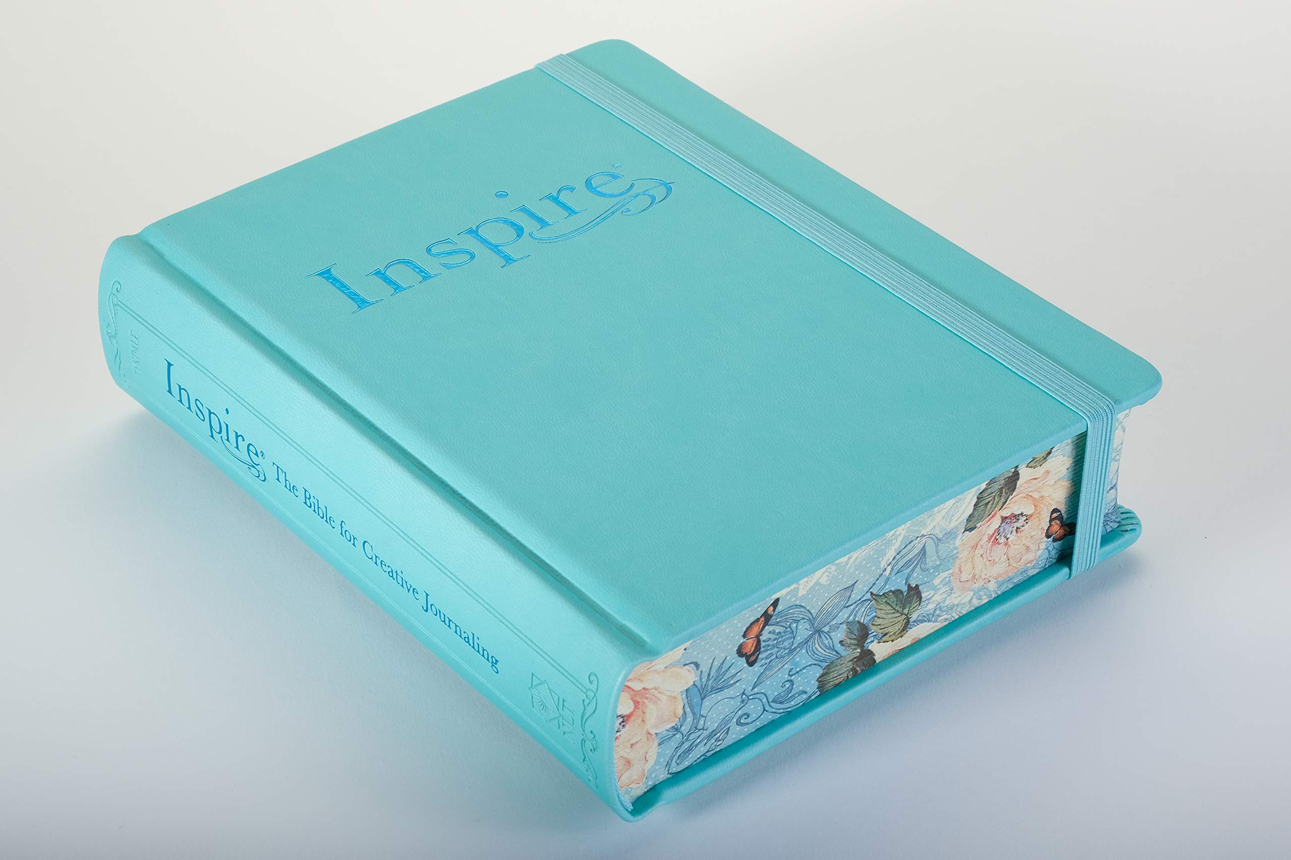 Tyndale NLT Inspire Bible (Hardcover, Aquamarine): Journaling Bible with Over 400 Illustrations to Color, Coloring Bible with Creative Journal Space - Religious Gift that Inspires Connection with God Tyndale NLT Inspire Bible (Hardcover, Aquamarine): Journaling Bible with Over 400 Illustrations to Color, Coloring Bible with Creative Journal Space - Religious Gift that Inspires Connection with God 