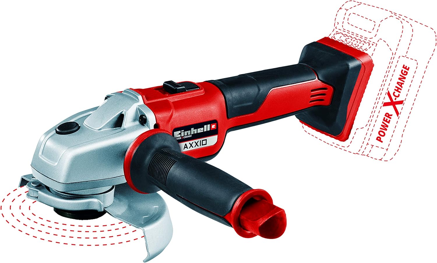 Image of Einhell TE-AG 18/115 Li BL-Solo cordless angle grinder at Lowes