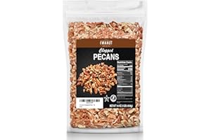 I'M A NUT Premium Raw Chopped Pecans 16oz (1 lb)| American-Grown, Non-GMO | Batch Tested Gluten & Peanut Free | No PPO or Preservatives | Rich Flavor for Snacking & Cooking