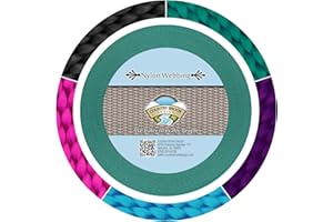 Country Brook Design - Durable 1/2 Inch Heavy Duty Nylon Webbing - 5 Vibrant Colors