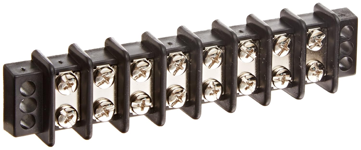 NSI Industries TB30968 Power Distribution and Terminal Block, Double