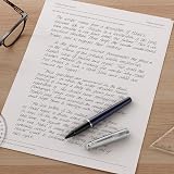 Waterman Rollerball Pen Refill Fine Point Black Ink 2 Count view 2