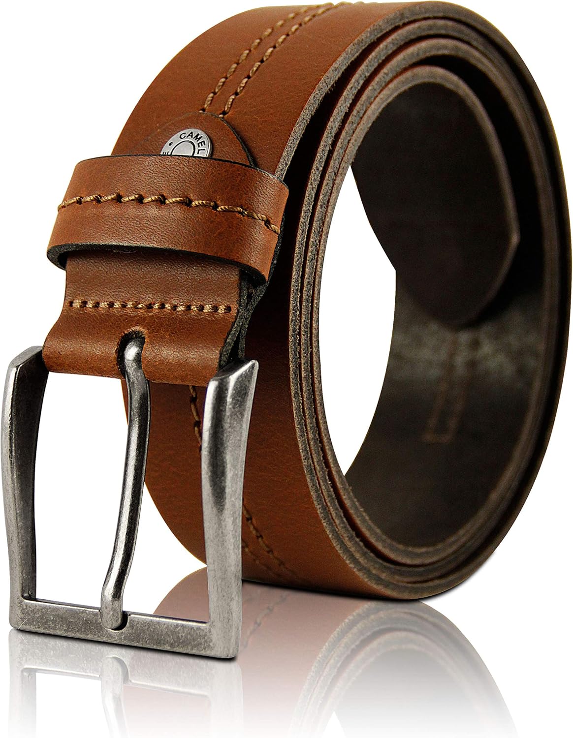 Camel Active Men S Leather Belt 2018 Collection Width 4 Cm Belt Length 115 Cm Xl Belt Can Be Shortened Individually With Screw Connection Xl Amazon De Bekleidung