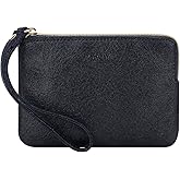 GAYI URBAN Genuine Leather 4.5 x 6.5 Wristlet Purse for Women, Evening Wristlet Pouch Clutch Bag