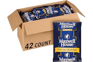 Maxwell House Special Delivery Medium Roast Ground Coffee (1.2 oz Bags, Pack of 42)