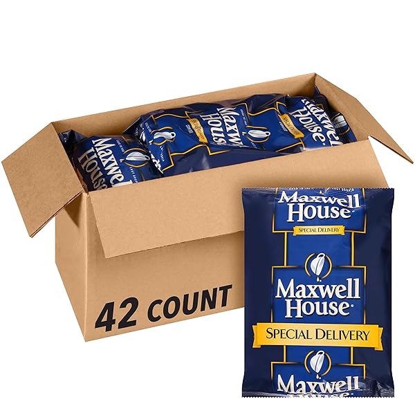 MAXWELL HOUSE SPECIAL DELIVERY MEDIUM ROAST GROUND COFFEE...