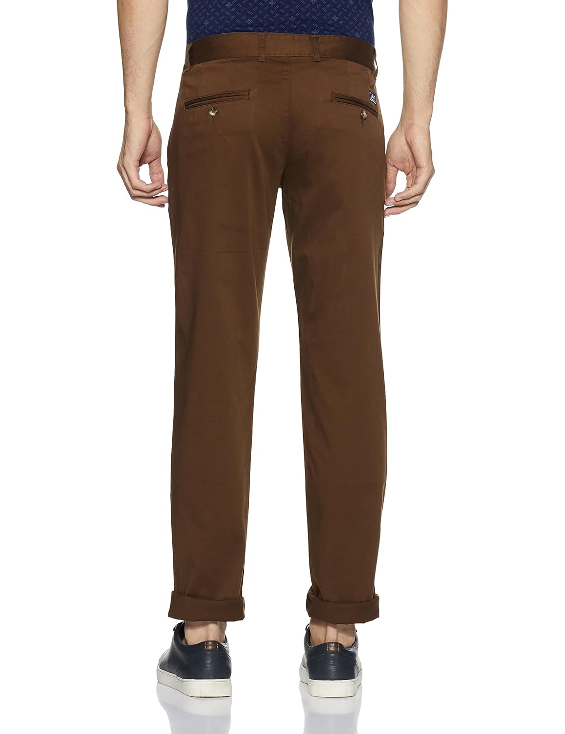 parx men's slim fit casual trousers
