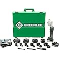 Greenlee LS100X11SB4 Intelli-PUNCH 11-Ton Battery-Hydraulic Knockout Punch Kit with Slug-Buster, 1/2" - 4"