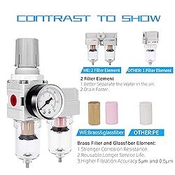 NANPU 1/4" NPT Air Dryer System - 5 Micron