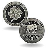 Luck Lab Two Sided Lucky Coin Featuring One Side