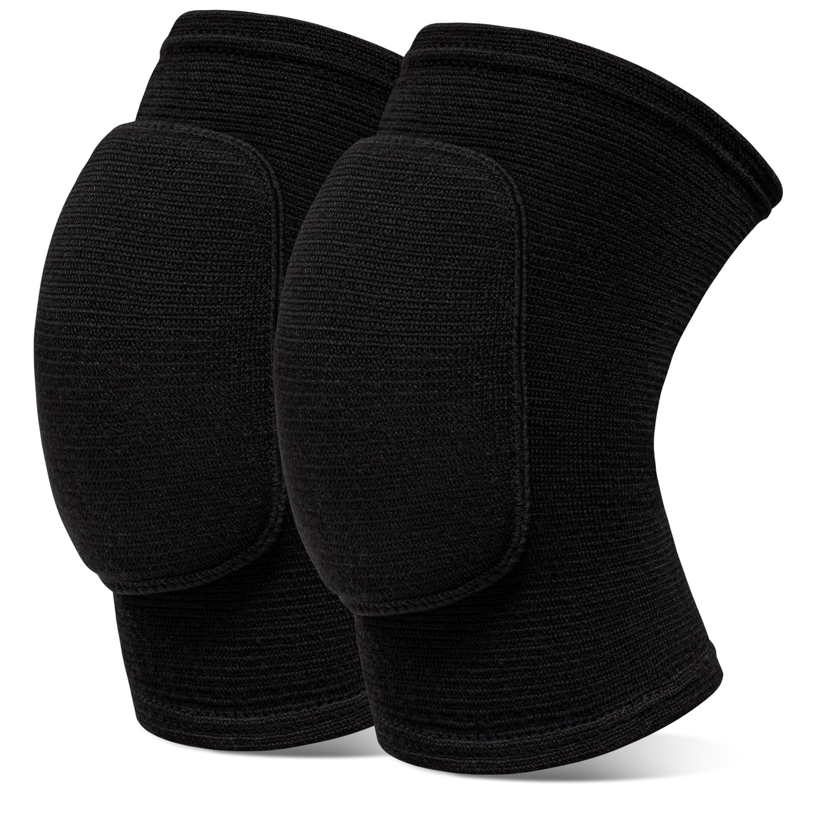 Photo 1 of Volleyball Knee Pads knee brace for Women Kids Girls?Soft and Breathable Knee Pads for Volleyball, Dancing, Football, Yoga, Basketball, and Skating - Protective Knee Pads for Adults and Kids (Black, Small)