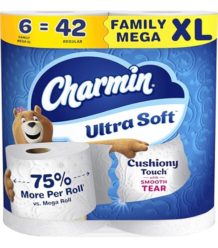 Amazon.com: Charmin Ultra soft Jumbo Rolls Septic Safe white
