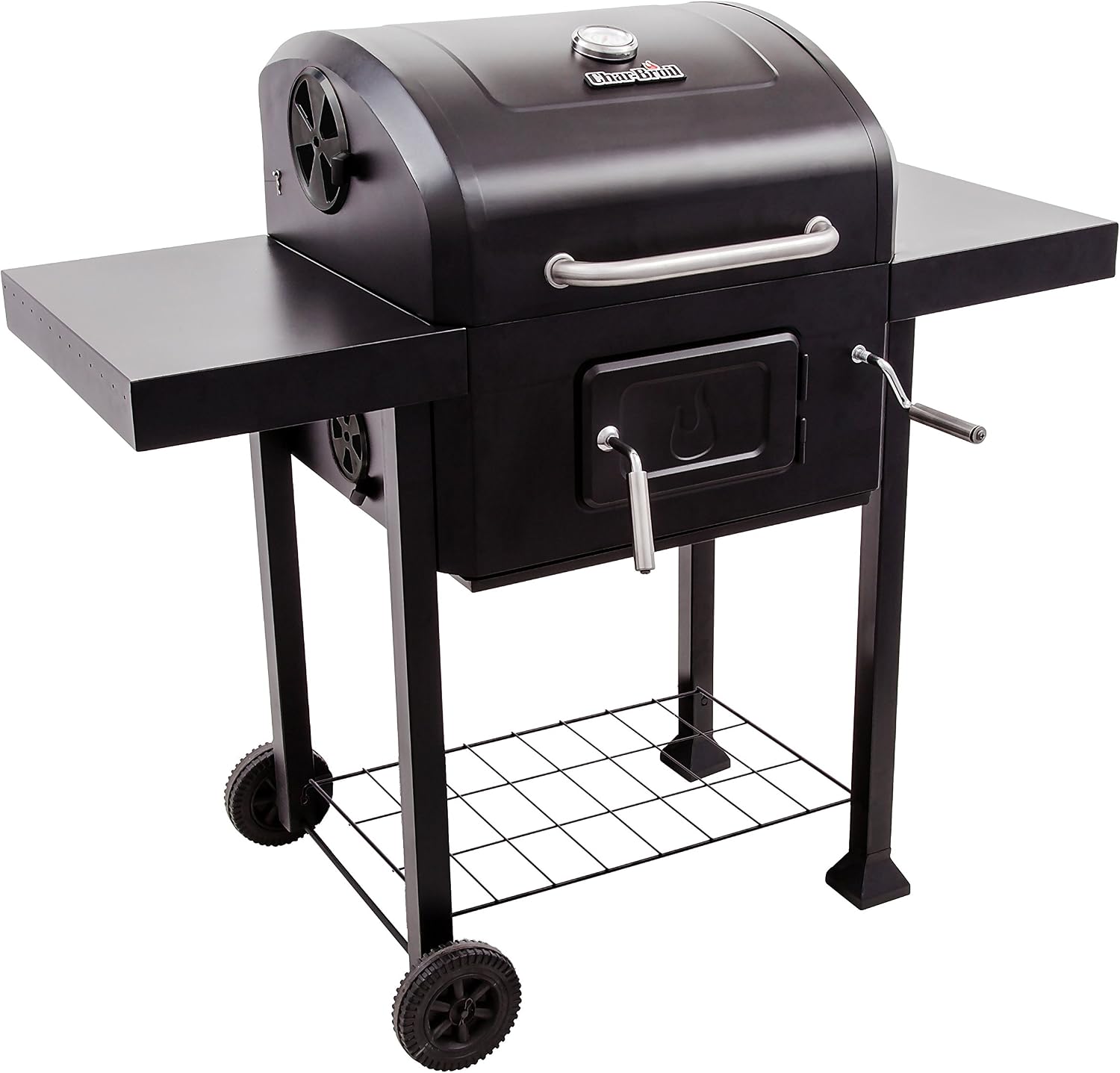 Char-Broil Performance Charcoal 2600, Charcoal Grill, Patented Charcoal Tray, Vent, Black, Medium