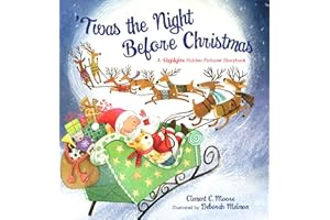 'Twas the Night Before Christmas: Read-Aloud Christmas Storybook for Families with a Seek-and-Find Twist, Christmas Picture Book with Over 120 Hidden Objects (Highlights Hidden Pictures Storybooks)