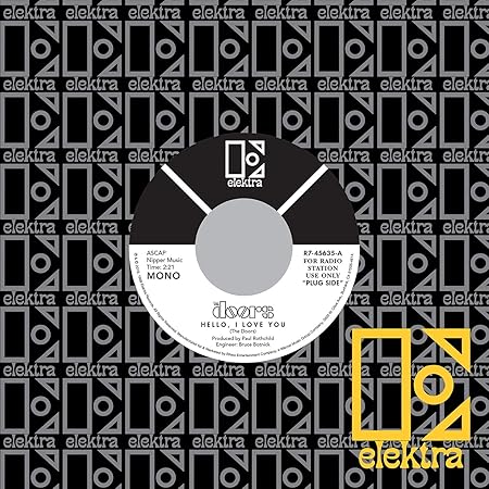 Hello I Love You 7 Vinyl Amazon Co Uk Music