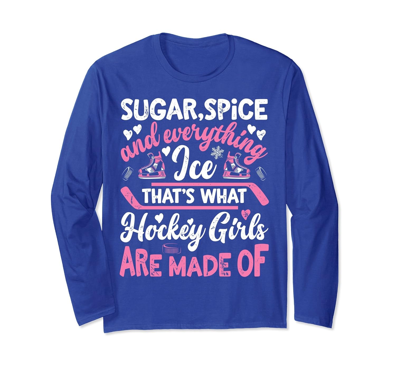 Sugar Spice And Everything Ice T shirt Hockey Women Players-anz