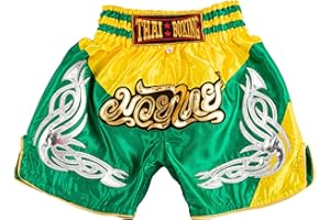 MUAY NATION Muay Thai Shorts for Kids (2 Years - 12 Years) Girls Boys Boxing Trunks for Kickboxing MMA Youth Martial Arts