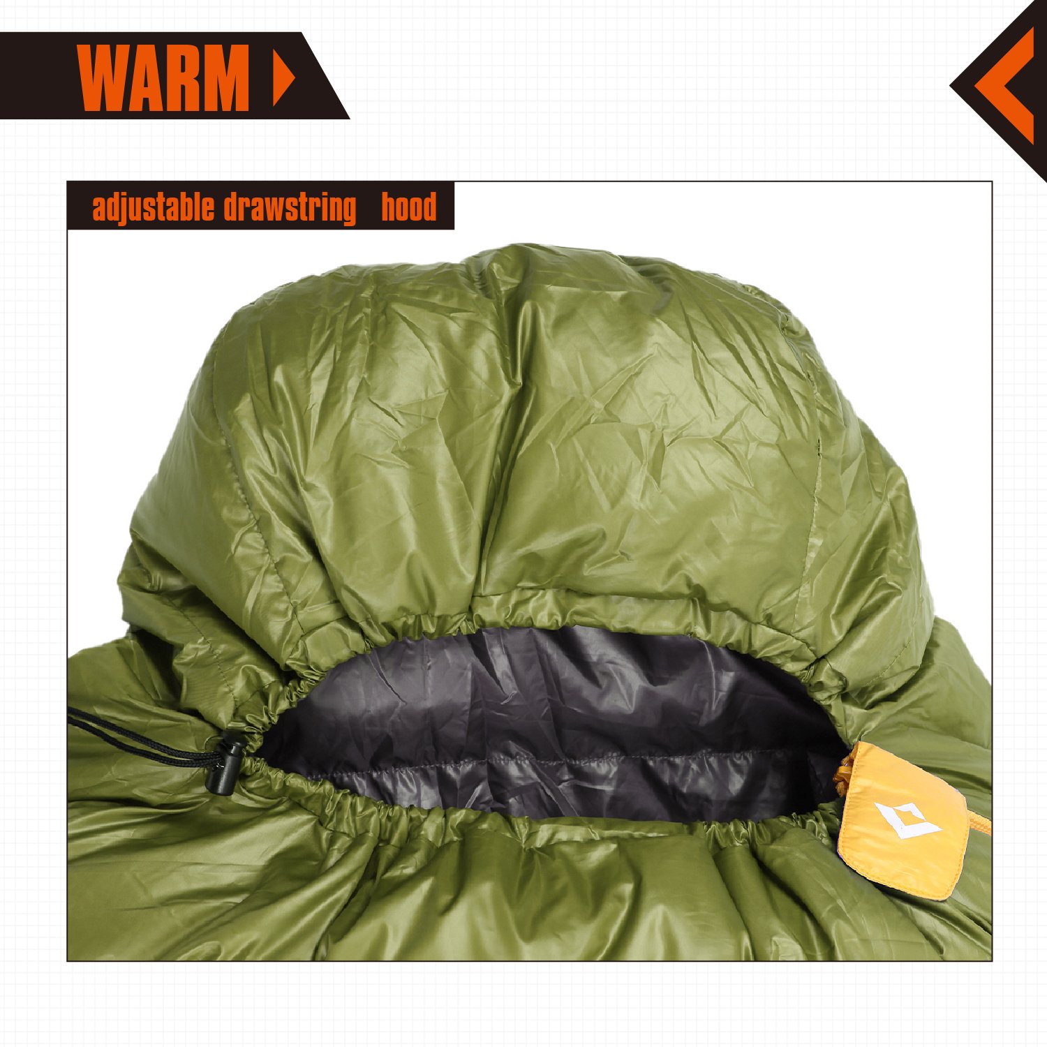 KingCamp Duck Down Ultralight Compact 10.4℉ Sleeping Bag for Camping,Hiking,Backpacking