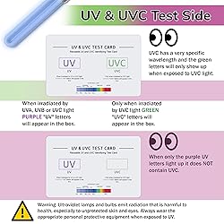 SaiTech IT | UV & UVC Test Card & UV Intensity Test