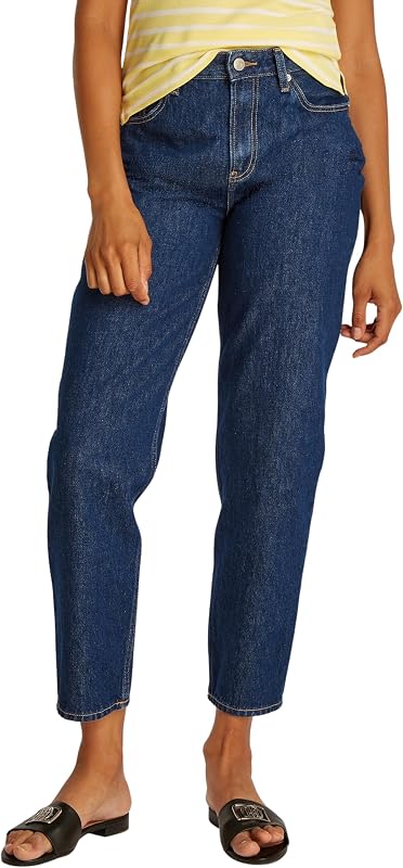 Donna Jeans Tapered Ace Vita Media, Blu (Ace), 28W/30L