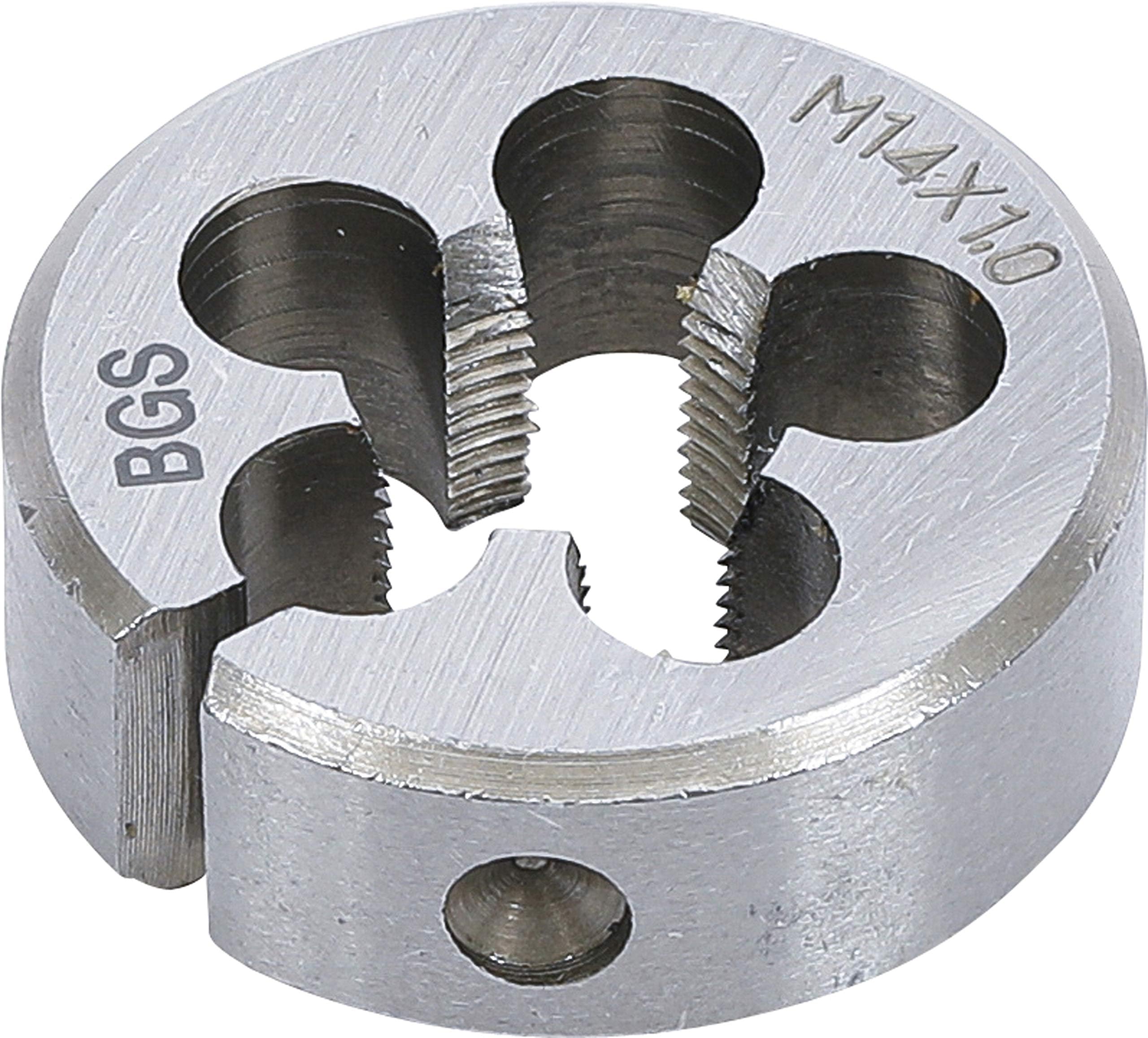 BGS 1900-M14X1.0-S | Threading Die | M14 x 1.0 x 38 mm