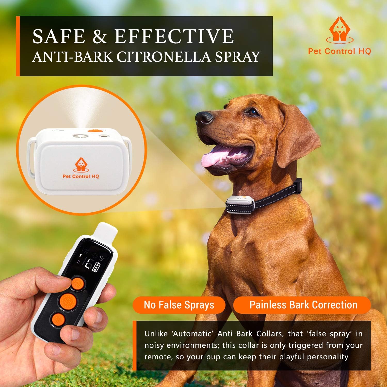 dog spray collar with remote