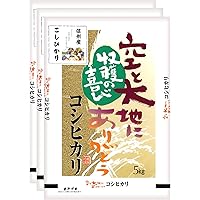 【玄米】信州産 こしひかり 15kg（5kg×3） 令和元年産