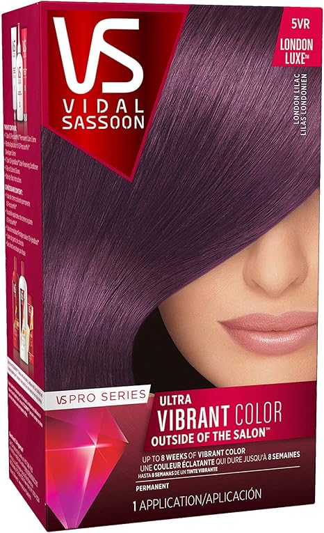Clairol Vidal Sassoon Pro Series Permanent Hair Color Violets