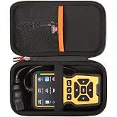 FBLFOBELI Hard Protective Storage Case for ZMOON ZM201/ANCEL/MOTOPOWER MP69033/FOXWELL NT301 NT510 Professional Car OBD2 Scanner Diagnostic Tool (Case Only)
