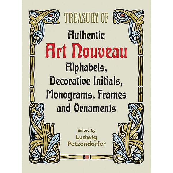 Art Nouveau Motifs and Vignettes (Dover Pictorial Archive