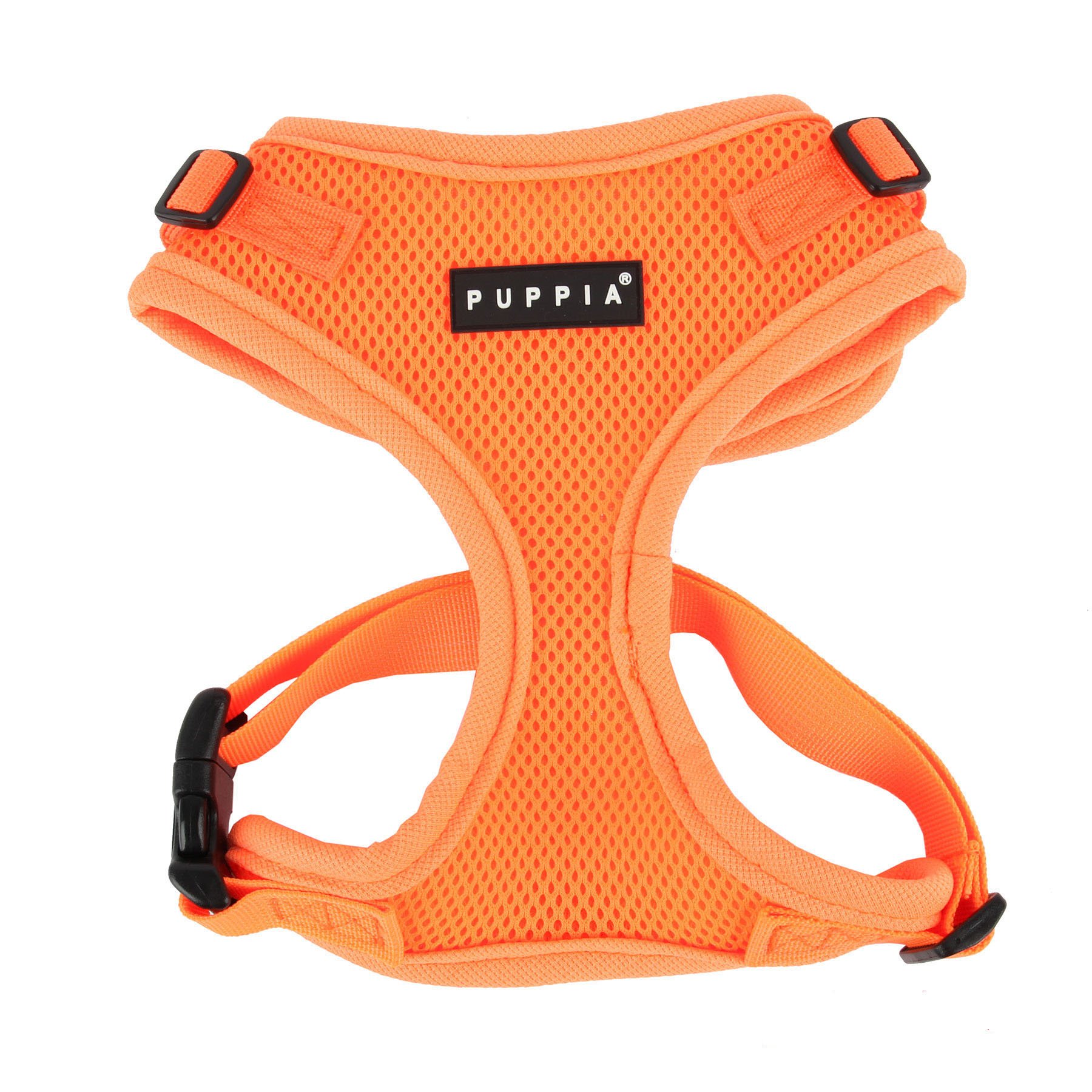 Puppia Neon Soft Harness II, Medium, Orange