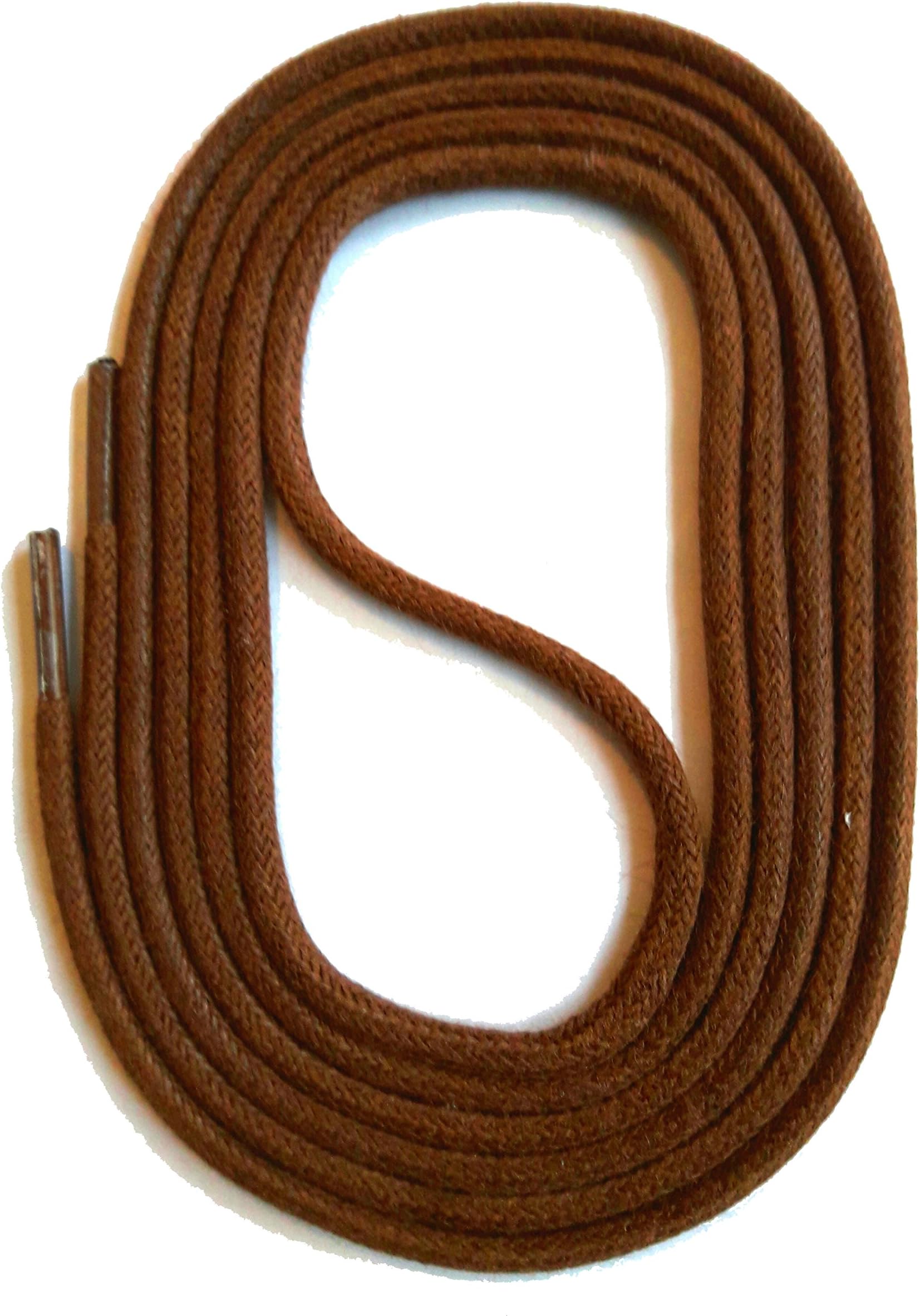 SNORS - Shoelaces - WAXED ROUND LACES 19 colors, 3 lengths, 2-3mm, Replacement shoelaces strings