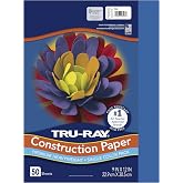 Tru-Ray Construction Paper 9x12" Blue