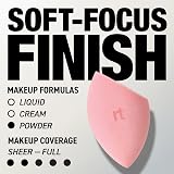 Real Techniques Miracle Powder Sponge for Blending & Setting – Velvet Finish view 2
