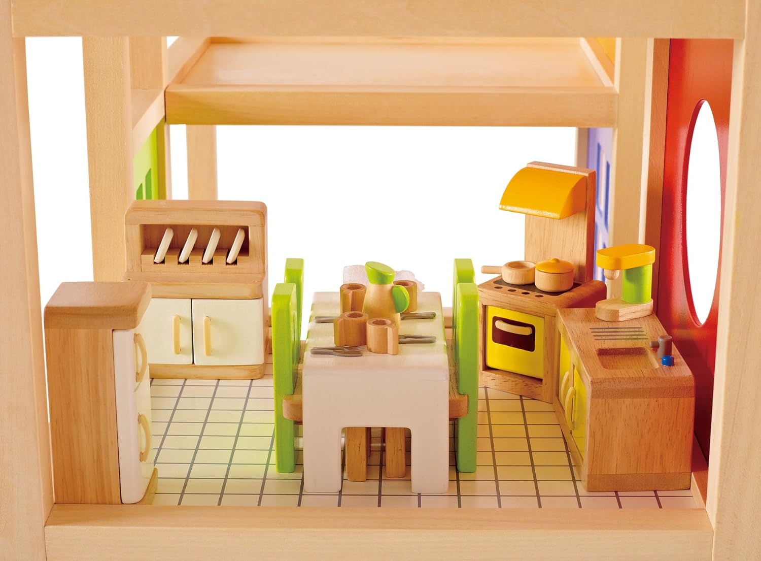 hape wooden dollhouse furniture