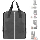 Kingshion Ice Cream Maker Carrying Bag with Handle, Waterproof Dustproof Storage Bag Compatible with Ninja Creami NC500/NC300/NC200/NC100/NC299AMZ Series/Deluxe/Breeze Ice Cream Makers
