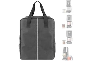 Kingshion Ice Cream Maker Carrying Bag with Handle, Waterproof Dustproof Storage Bag Compatible with Ninja Creami NC500/NC300