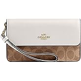 COACH womens Foldover Wristlet