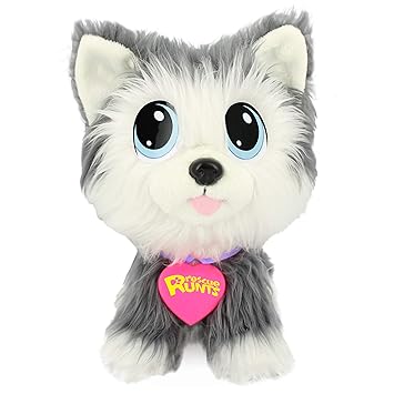 Rescue Runts-18052 Peluche Husky, (Bandai 18052)