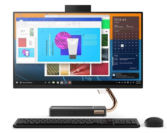 Lenovo IdeaCentre AIO 5 23.8” FHD AllinOne Desktop (10th Gen Intel Core i5/8GB/512GB SSD + 1TB