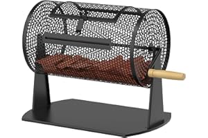 Orionstar Raffle Drum, Games & Sports Professional Raffle Ticket Spinner with Wooden Turning Handle Holds 2500 Tickets (Black)