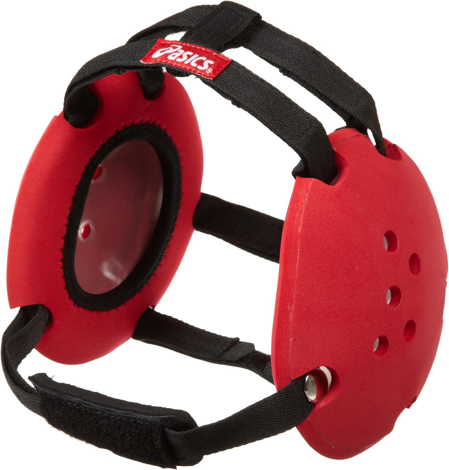 ASICS Jr. Old School Headgear, Red, One Size : Wrestling Protective Gear : Clothing