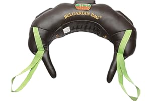 Suples Bulgarian Bag Original - Genuine Leather Size S (17lbs), Made, Including The Instructional Video from The Inventor Coach Ivan Ivanov (Wrestling, Fitness)