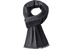 Men Winter Cashmere Scarf Thick Warm Wool Men's Scarves For Autumn Winter
